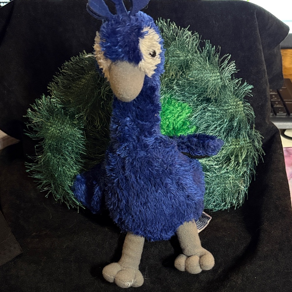 Plushie Aurora the Peacock Toy
